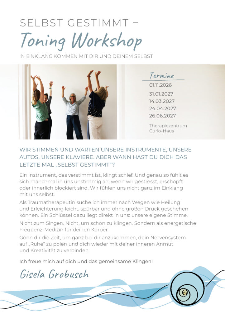 Toning Workshop Hamburg: Heilpraktikerin für Psychotherapie Hamburg